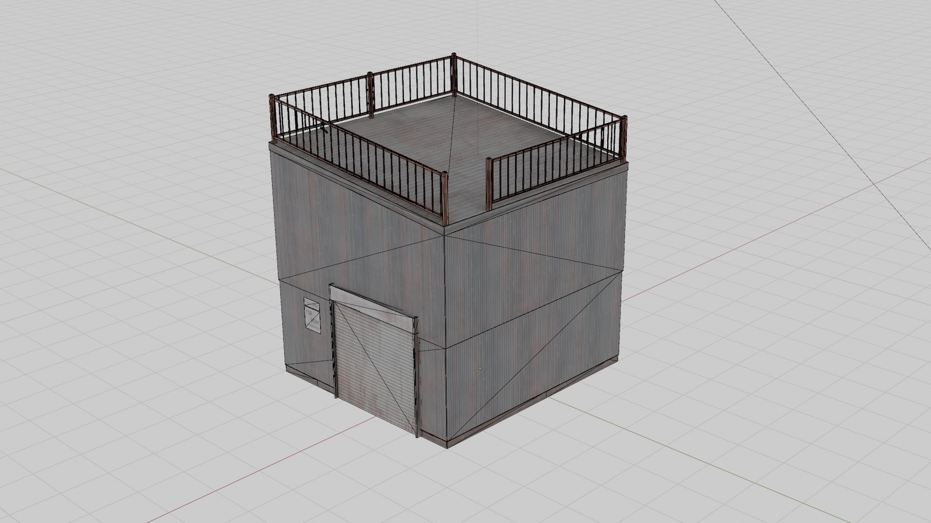 Japanese Technical Building 3D Model - TurboSquid 2327605