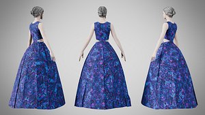 3D Dress 32 Neon Drift v2 model