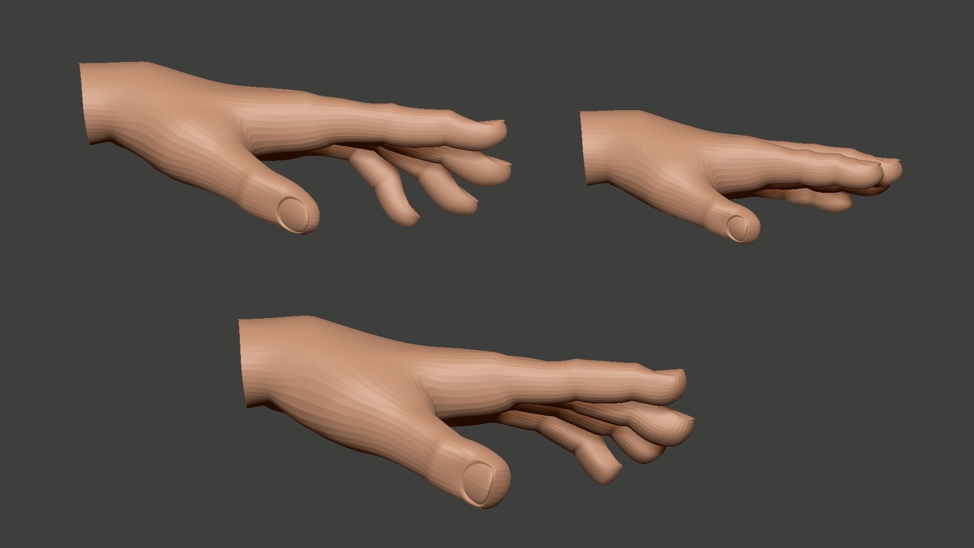 3D Stylized Hands Model - TurboSquid 2215530