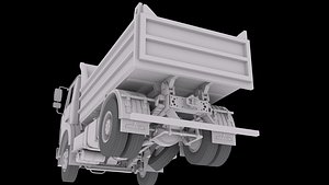 3D model maz 5551