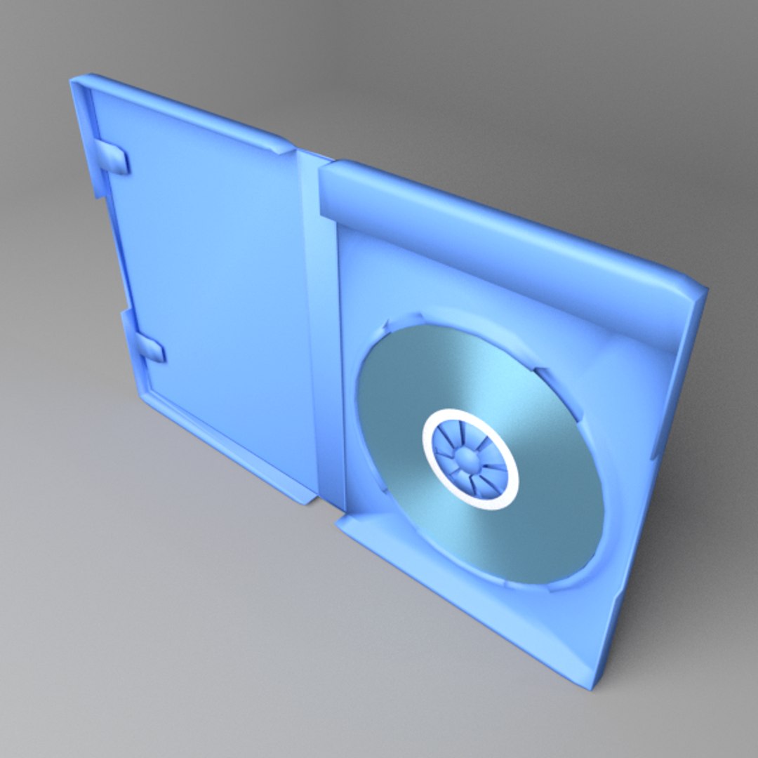 3D Model Bluray Disc Case TurboSquid 1562327