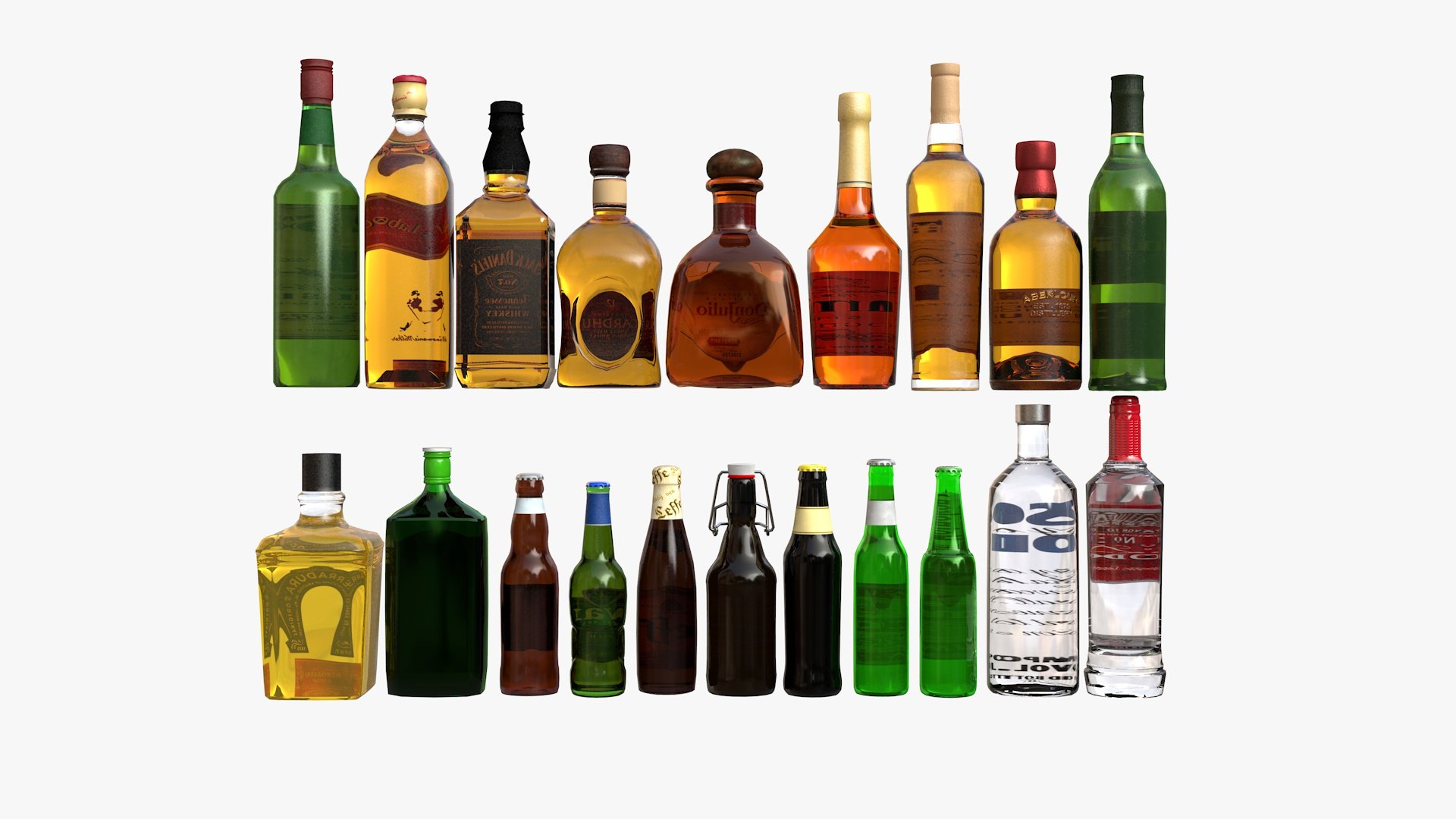 liquor bottles 3D https://p.turbosquid.com/ts-thumb/i9/RVxtR0/XFmfpkQS/02/jpg/1581604481/1920x1080/fit_q87/dd807249137e86a1a75075bb5eef7da4e6029f72/02.jpg
