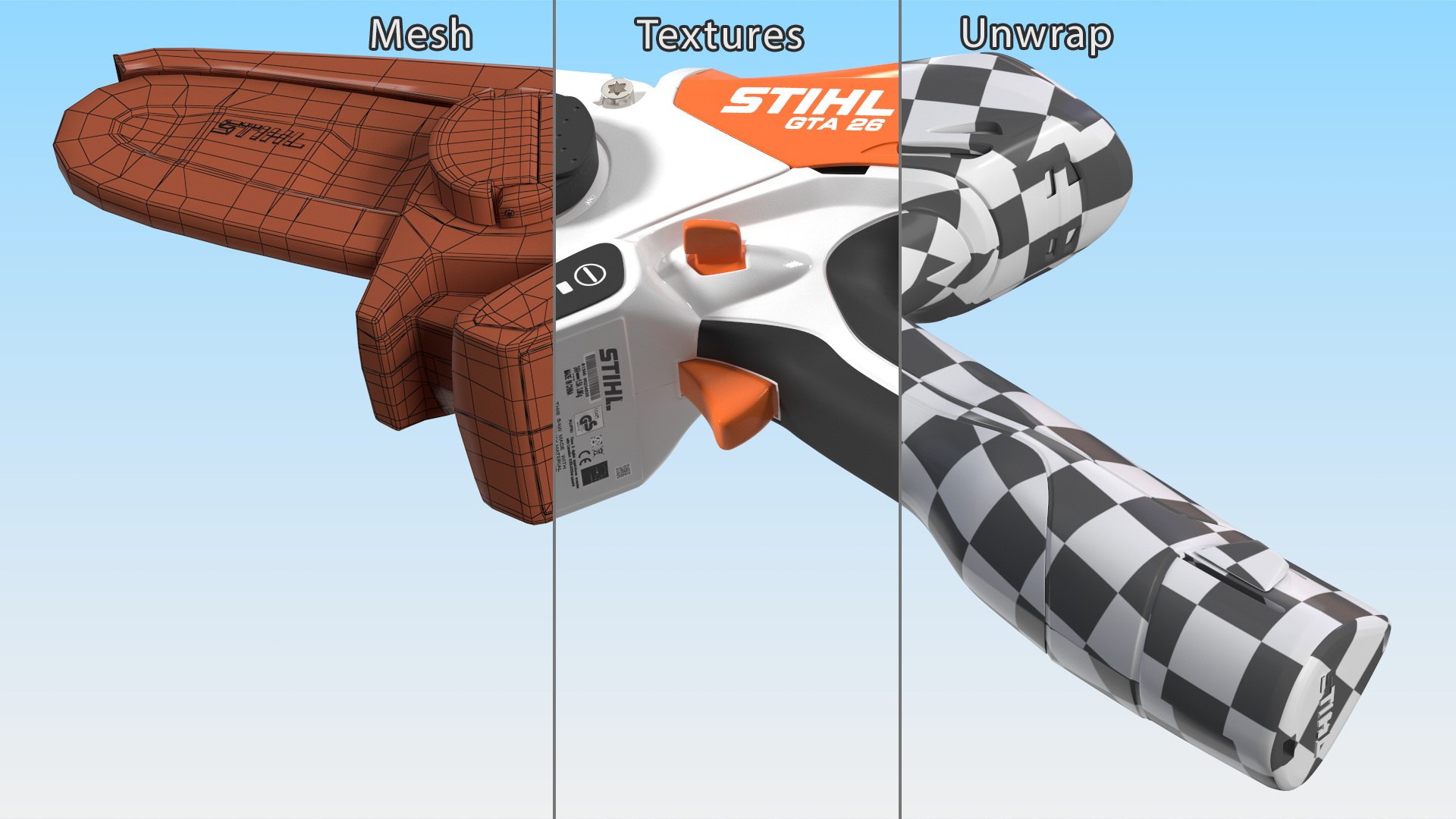 STIHL GTA 26 Electric Mini Chainsaw Garden Pruner 3D model https://p.turbosquid.com/ts-thumb/i9/VHvhZo/um/stihlgta26electricminichainsawgardenprunerc4dmodel014/jpg/1681865422/1920x1080/fit_q87/823051a08999367e29fc6b771555a5243111dbe4/stihlgta26electricminichainsawgardenprunerc4dmodel014.jpg