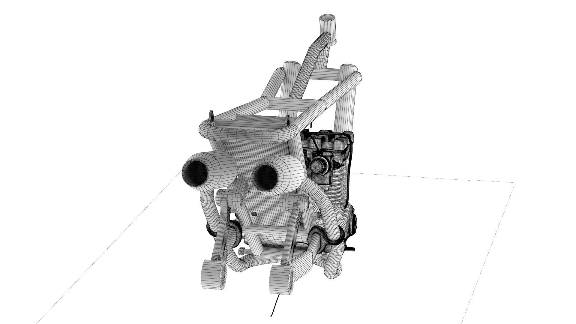 Motorcycle Base 3 3D Model - TurboSquid 2364665