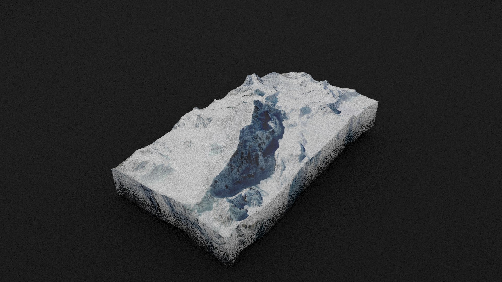 3D K12 Mountain model - TurboSquid 2076849