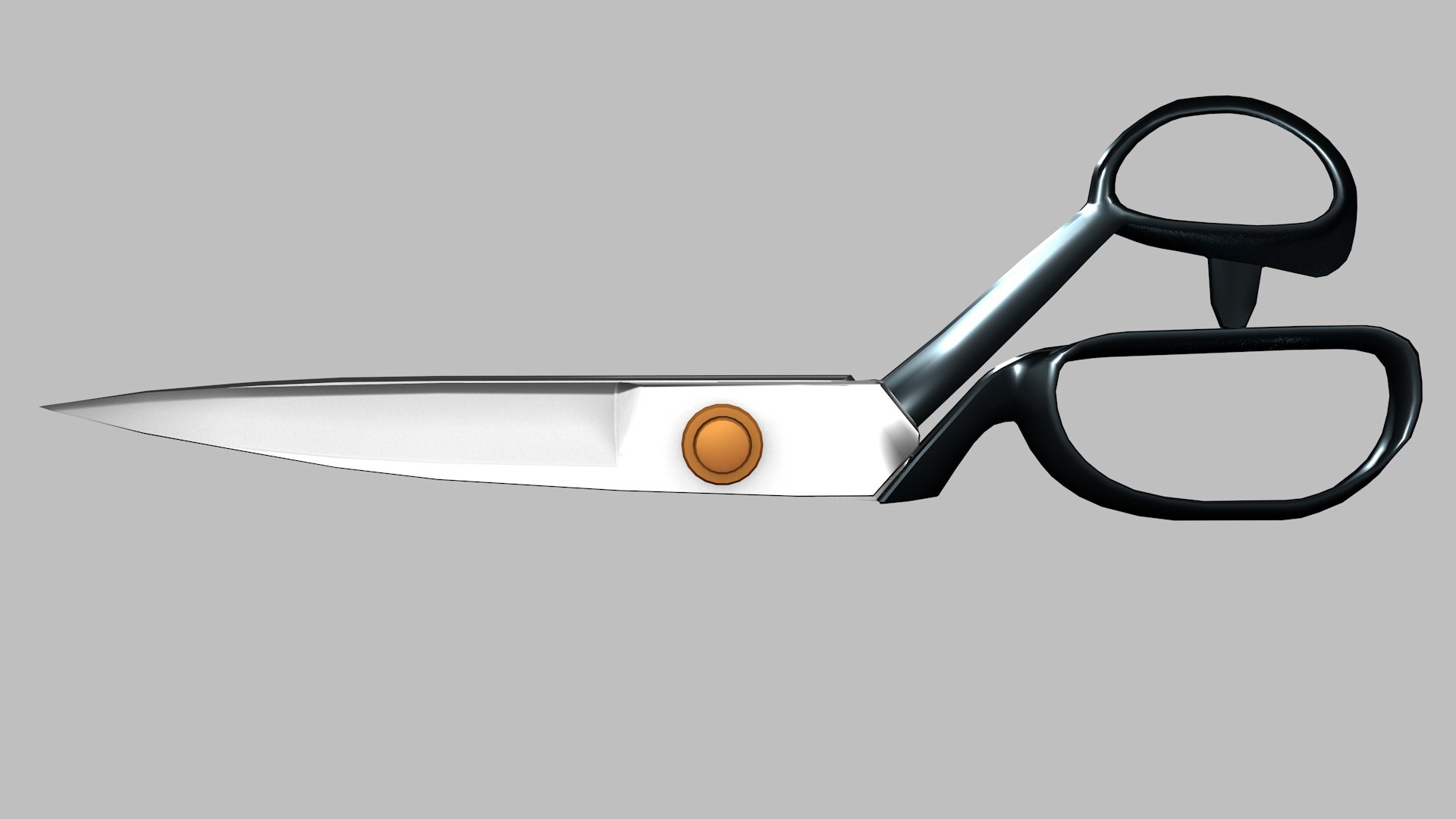 Scissors Sharp 3D Model TurboSquid 1709457