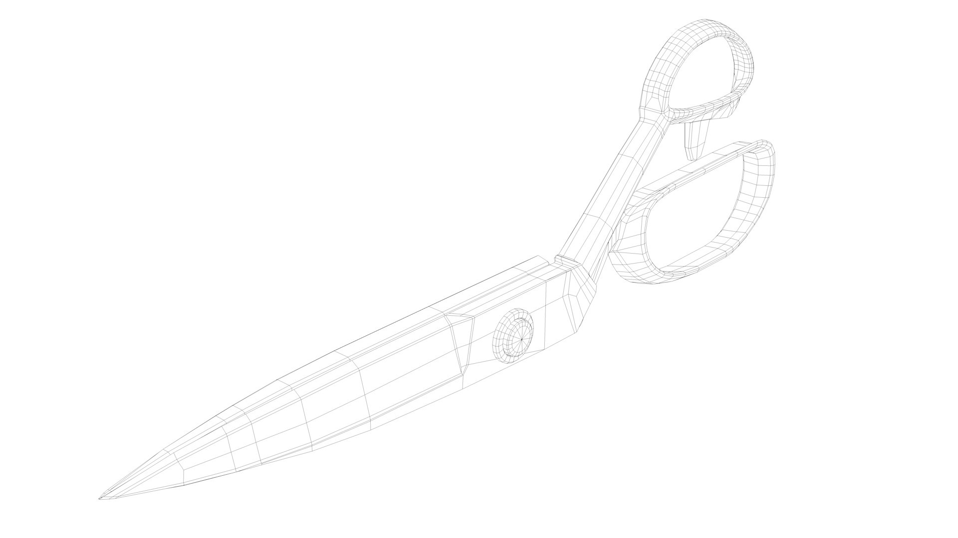 Scissors Sharp 3D Model - TurboSquid 1709457