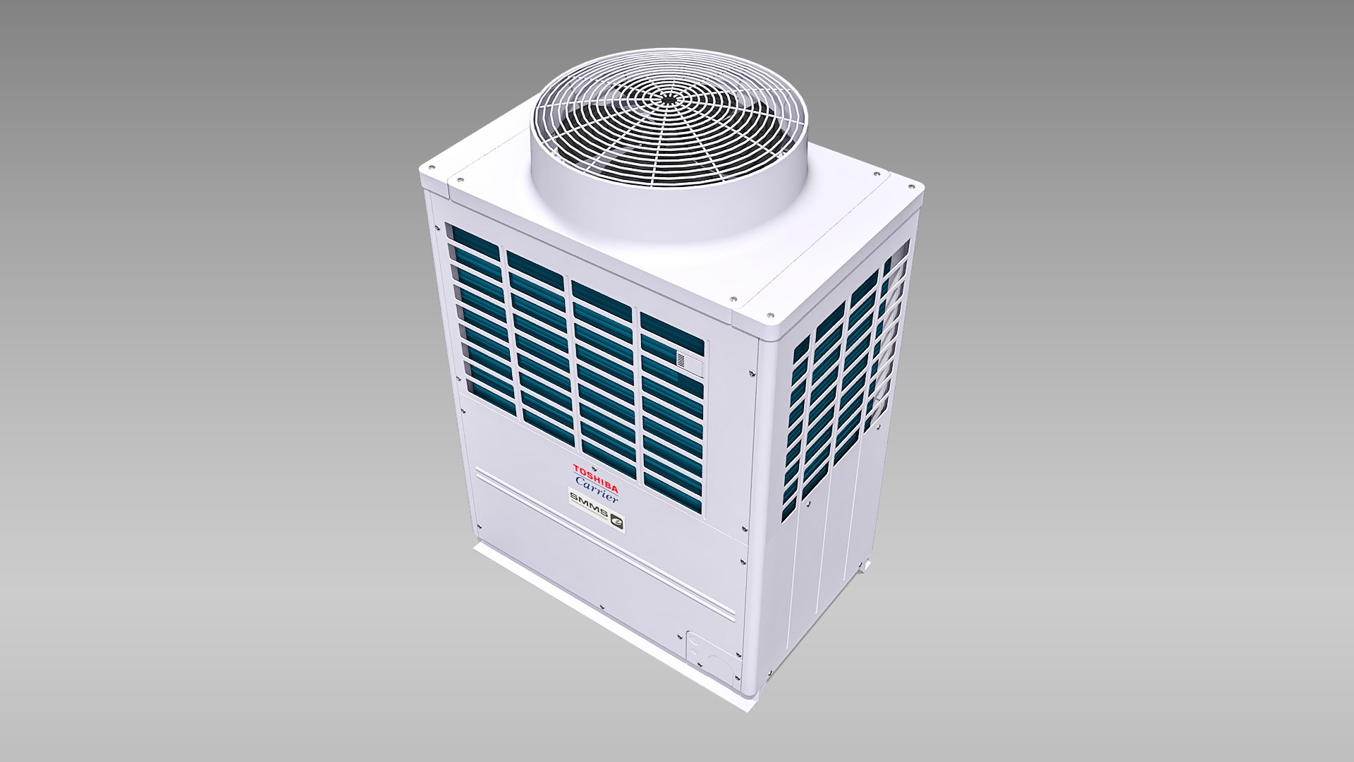 3D Outdoor Air Conditioning Units Collection model https://p.turbosquid.com/ts-thumb/i9/aDvob2/Ws/toshibacarrierheatrecoveryunit14hp02/jpg/1621510544/1920x1080/fit_q87/1417277cb1a449809af20b96d4528a0a6bb62905/toshibacarrierheatrecoveryunit14hp02.jpg