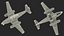 fighter aircraft messerschmitt 262 3d model