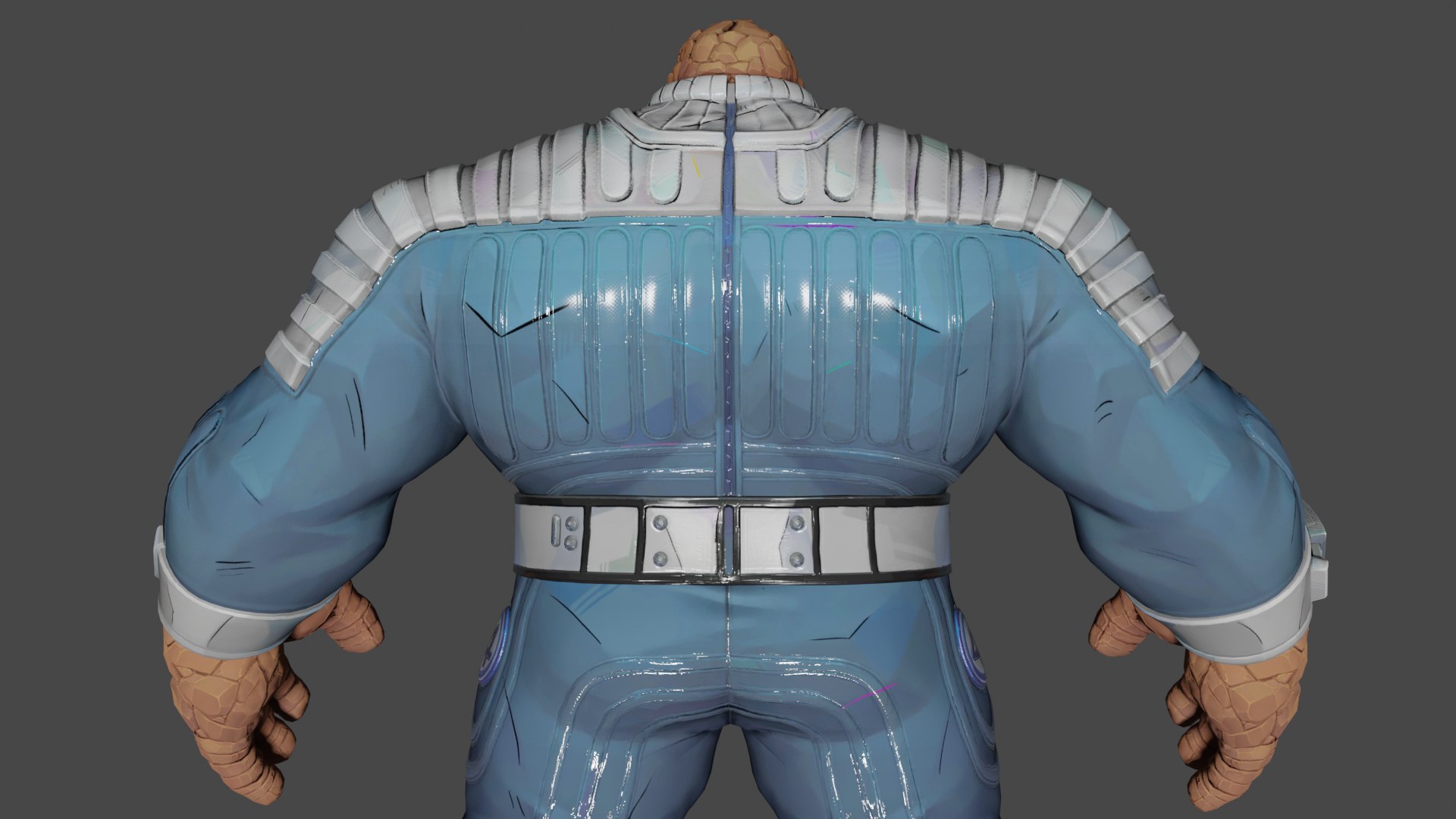 The Thing Low-poly 3D Model - TurboSquid 2443729