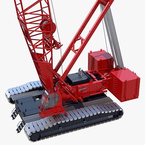 Crawler Crane Manitowoc 16000 3D model