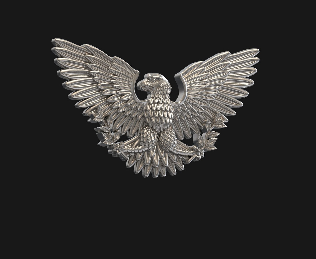 Eagle Coat Of Arms Of USA Model - TurboSquid 1878632