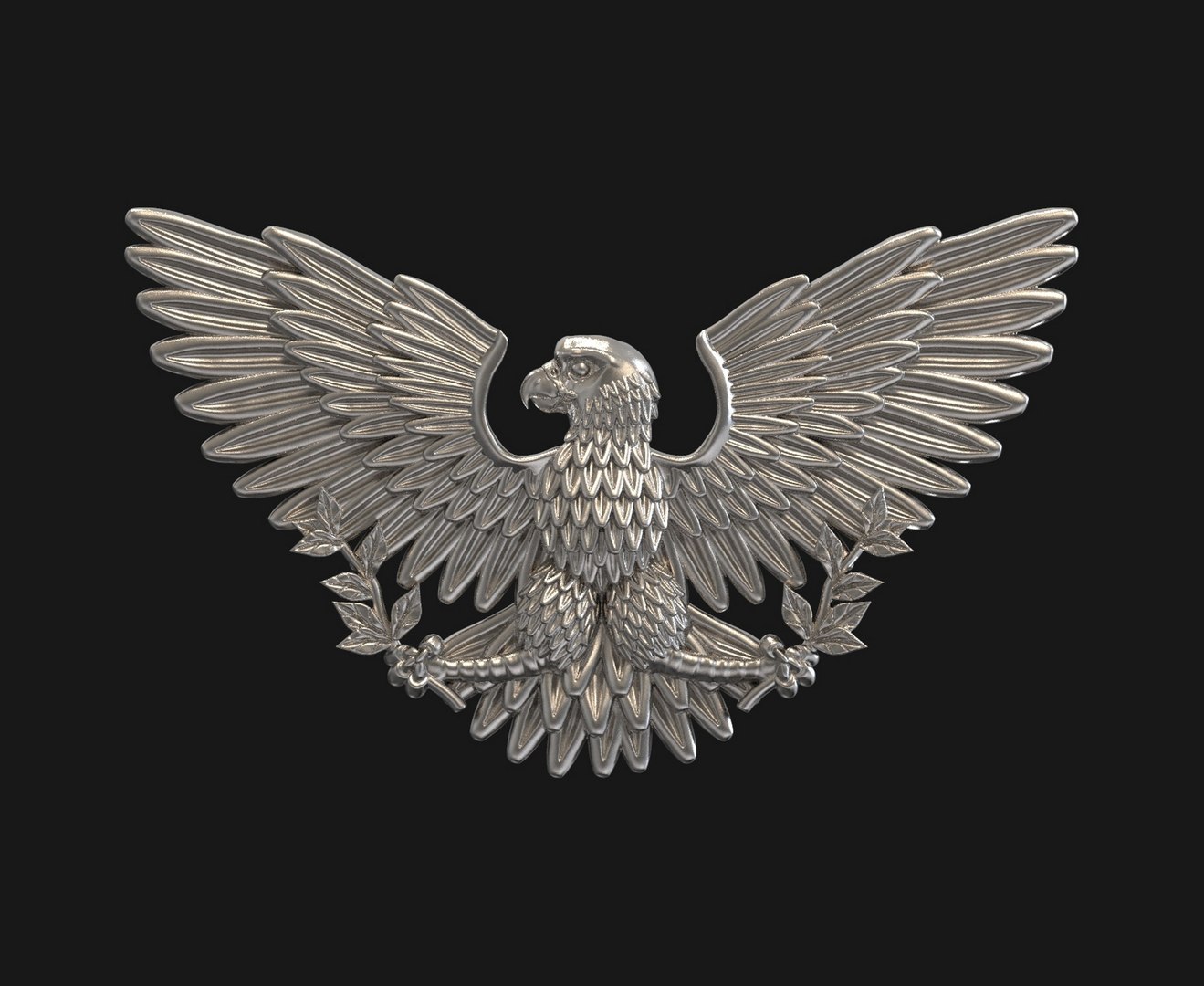 Eagle Coat Of Arms Of USA Model - TurboSquid 1878632