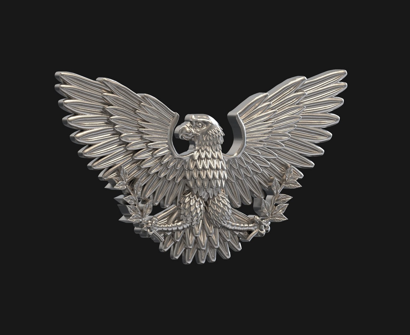 Eagle Coat of arms of USA model - TurboSquid 1878632