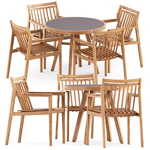 Sammen M1 by and Rock Garden round table