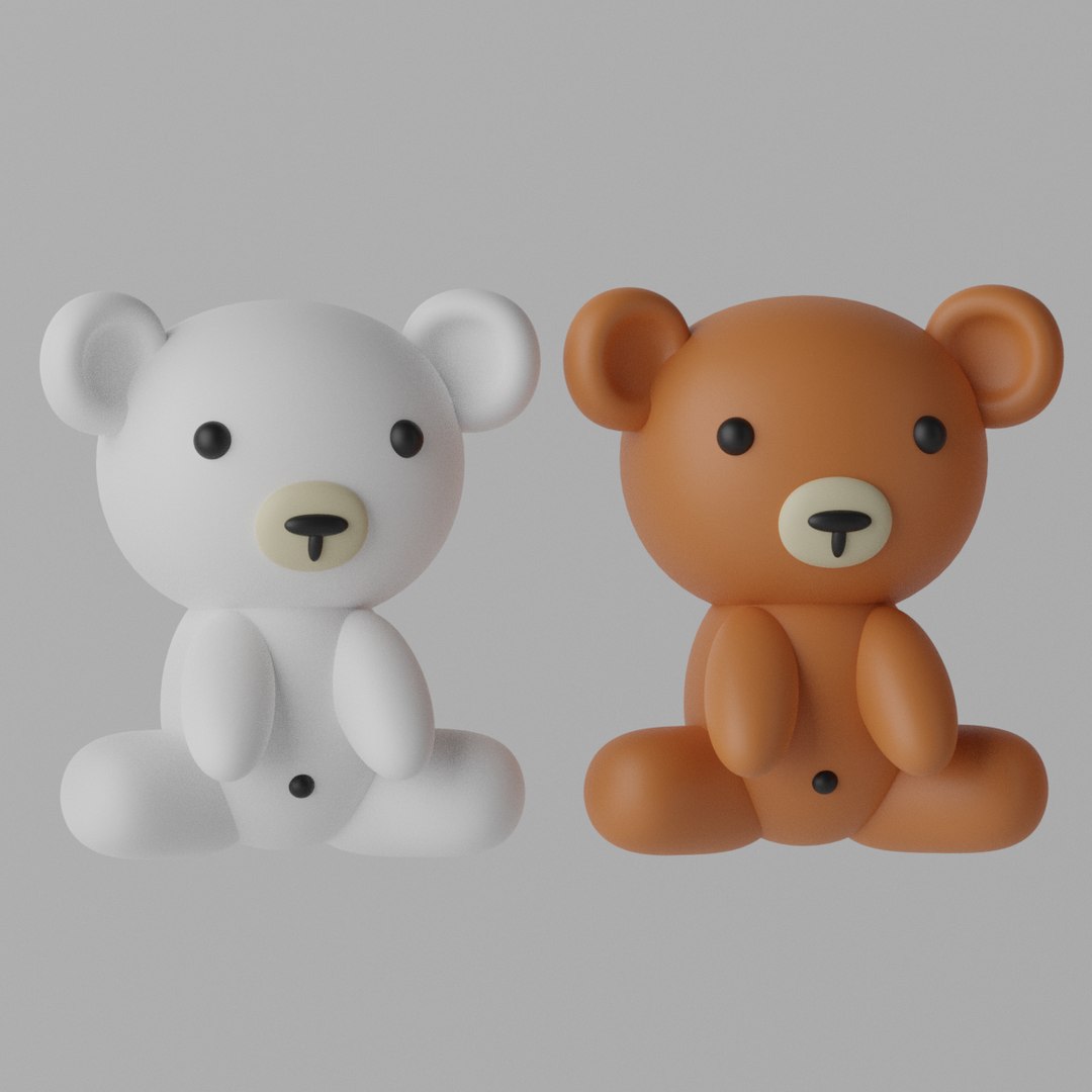 How to model a teddy bear in Blender [2.9] 