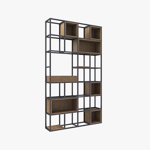 bookcase v2 3D model