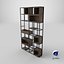 bookcase v2 3D model