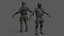 Soldato militare 04 - Personaggio tattico pronto per il gioco, modello 3D low-poly