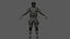 Soldato militare 04 - Personaggio tattico pronto per il gioco, modello 3D low-poly