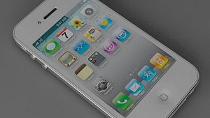 3d model of phone 4s