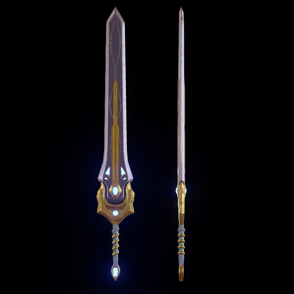 3D sword fantasy model - TurboSquid 1635555