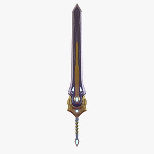 3D sword fantasy model