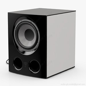 passive focal jmlab sub 3D model