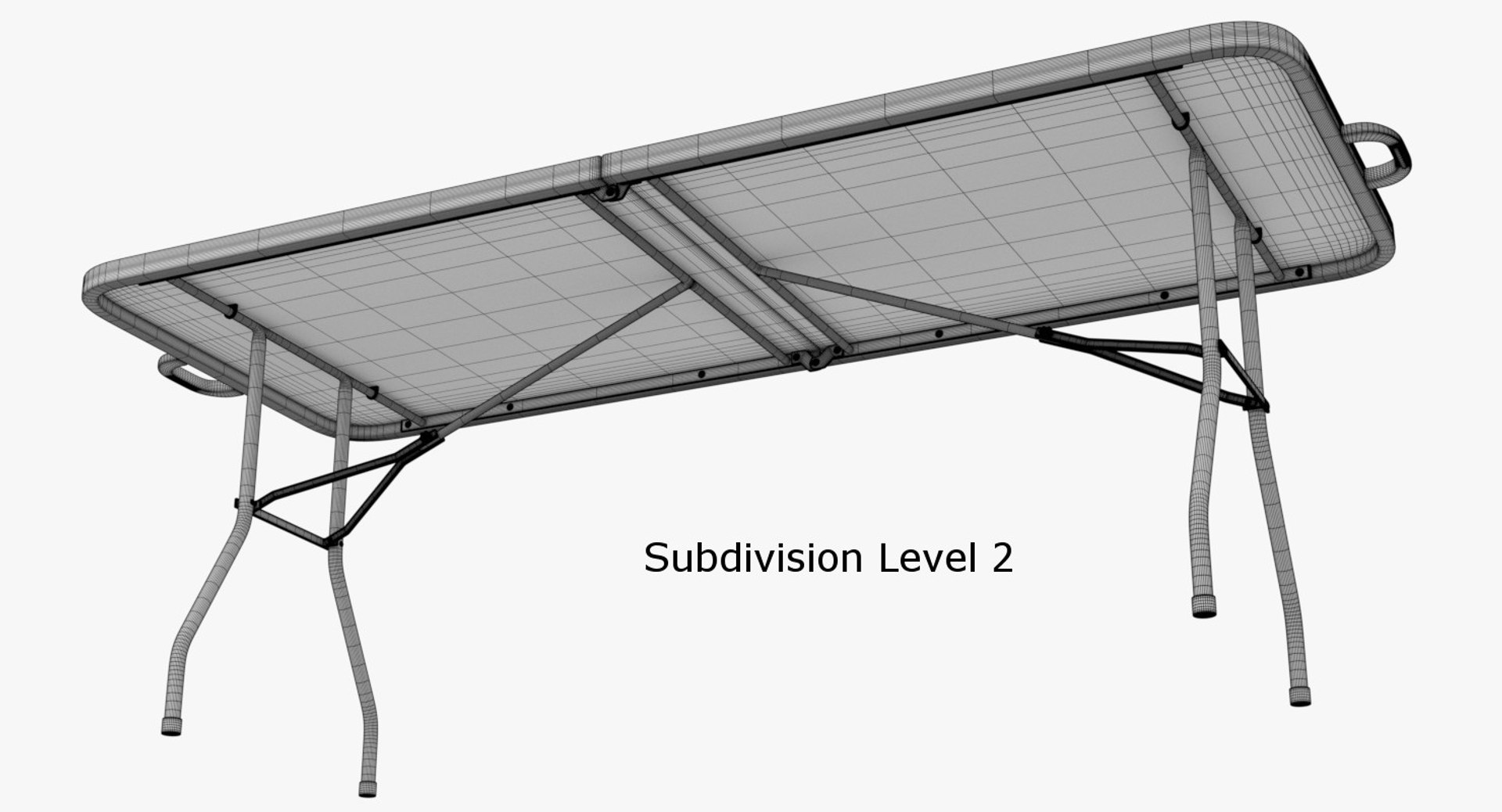 X Folding Table