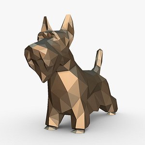 3D Scottish Terrier