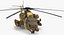 sikorsky military rigged helicopters 3D model