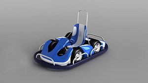 bumper cars playground kart 3D