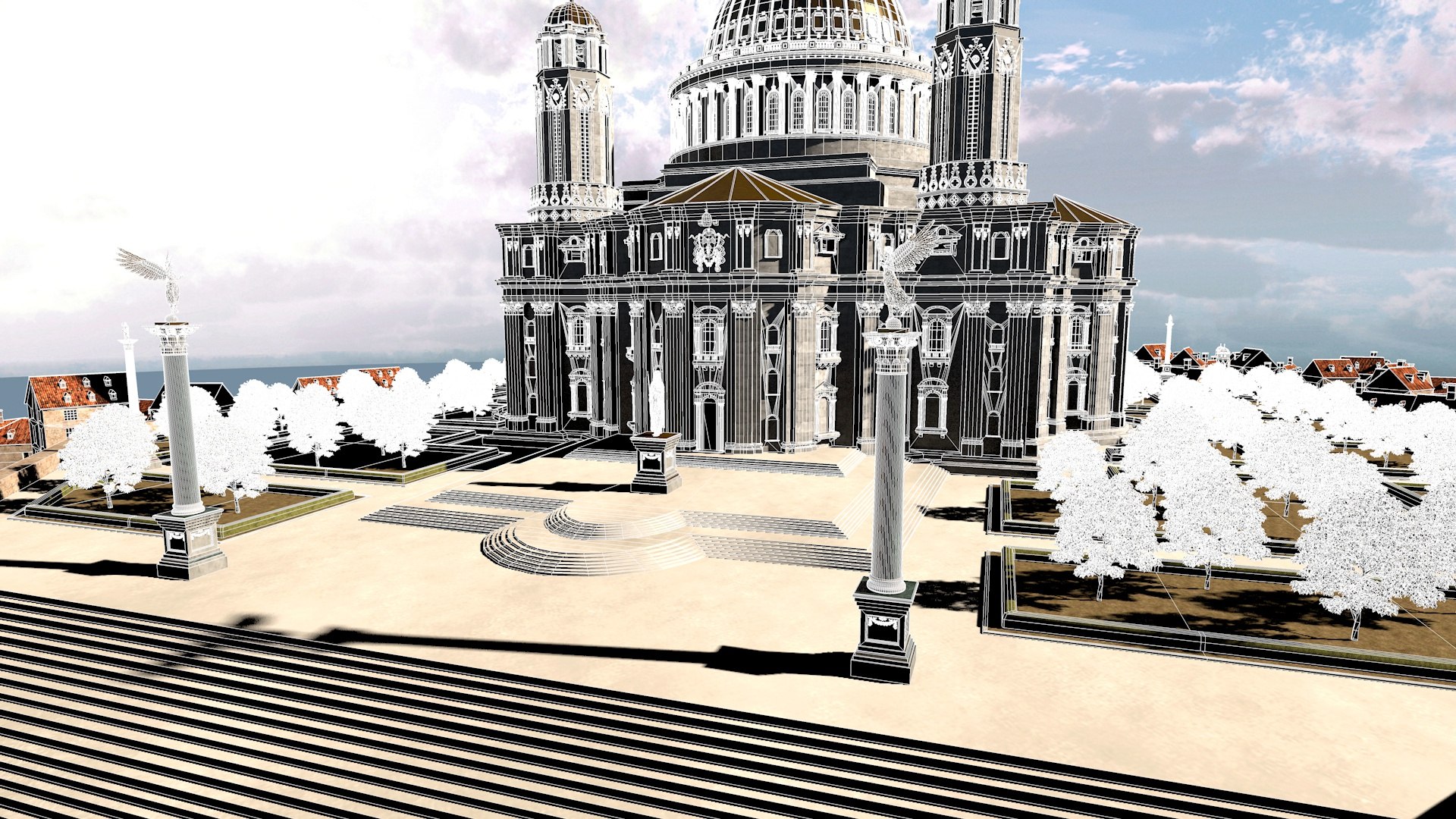 3D Great Church Model - TurboSquid 2179761