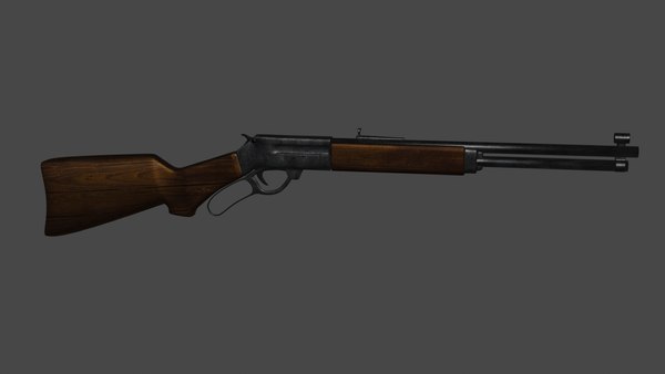 3D repeater rifle - TurboSquid 1532788