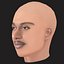 Low Poly Playboi Carti Rapper Head
