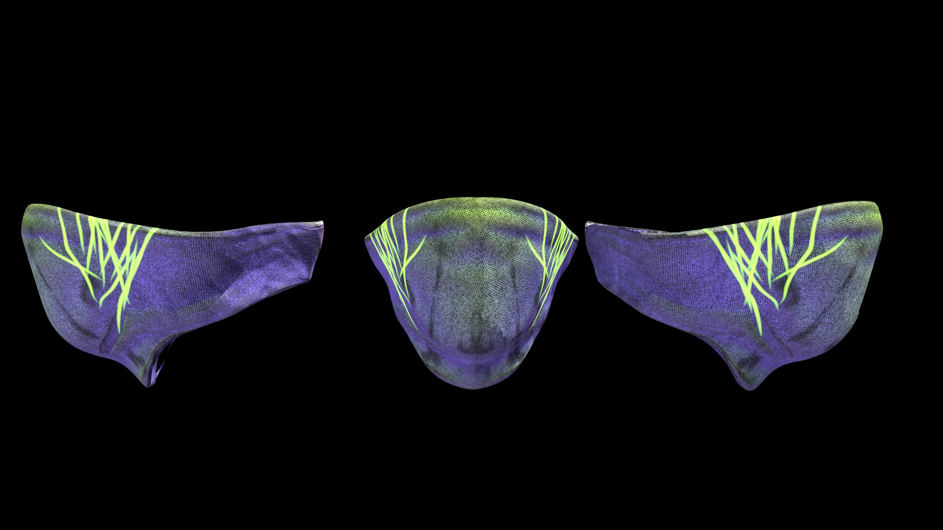 3D Neon Mask 2 - TurboSquid 2396541