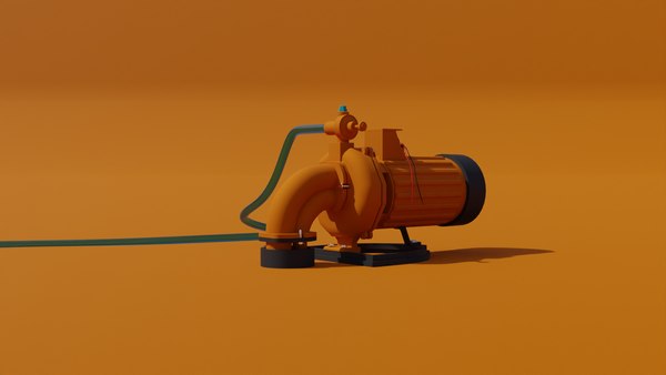 3D model WATER PUMP