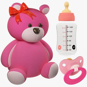 3D Childcare Accessories Collection V2