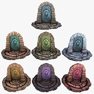 Portal Teleport Pack Set for Unreal Engine and Unity