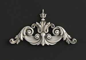 carved cnc model
