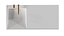 Bathroom Sink 1200 mm with Gold Faucet