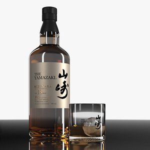 3D model The Yamazaki Whisky