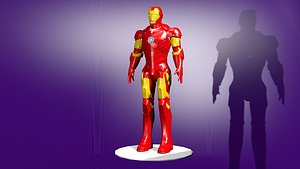 iron man mark 3 3D model