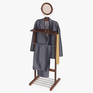Suit Gray on the Hanger