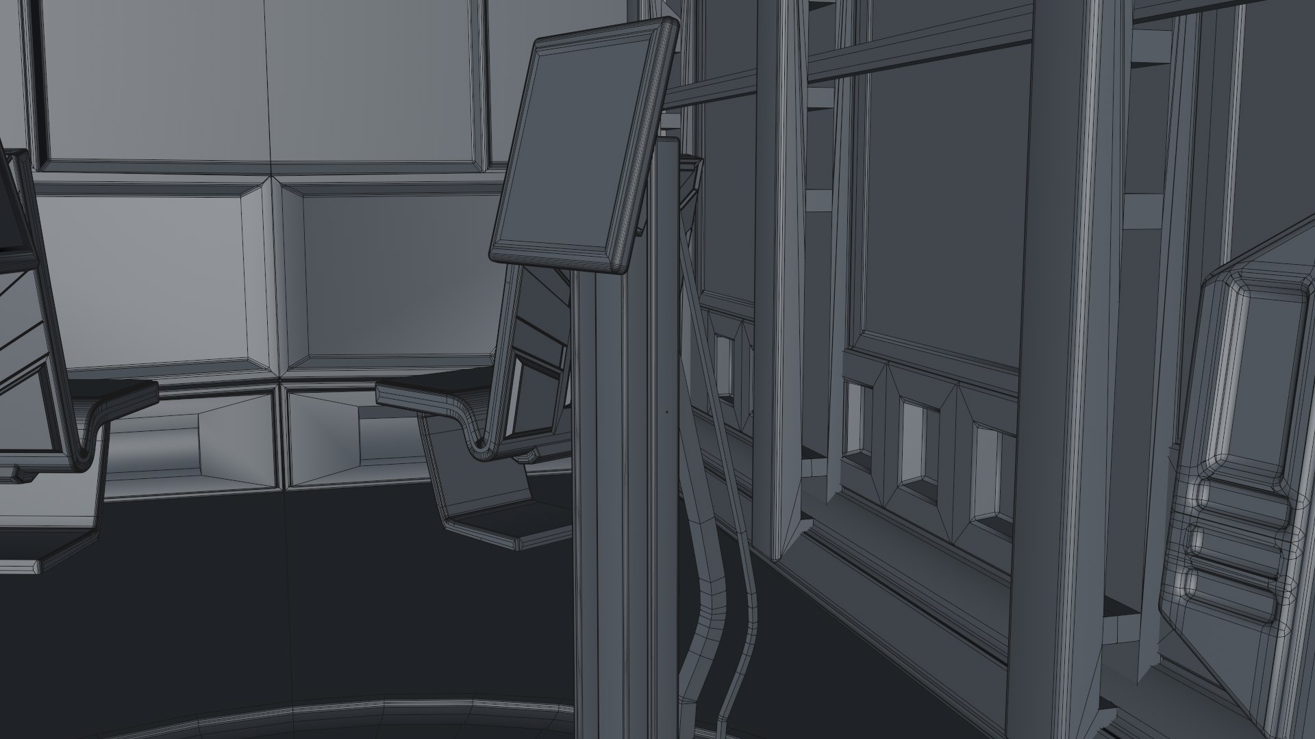 3D Model Sci Fi Room - TurboSquid 1526072