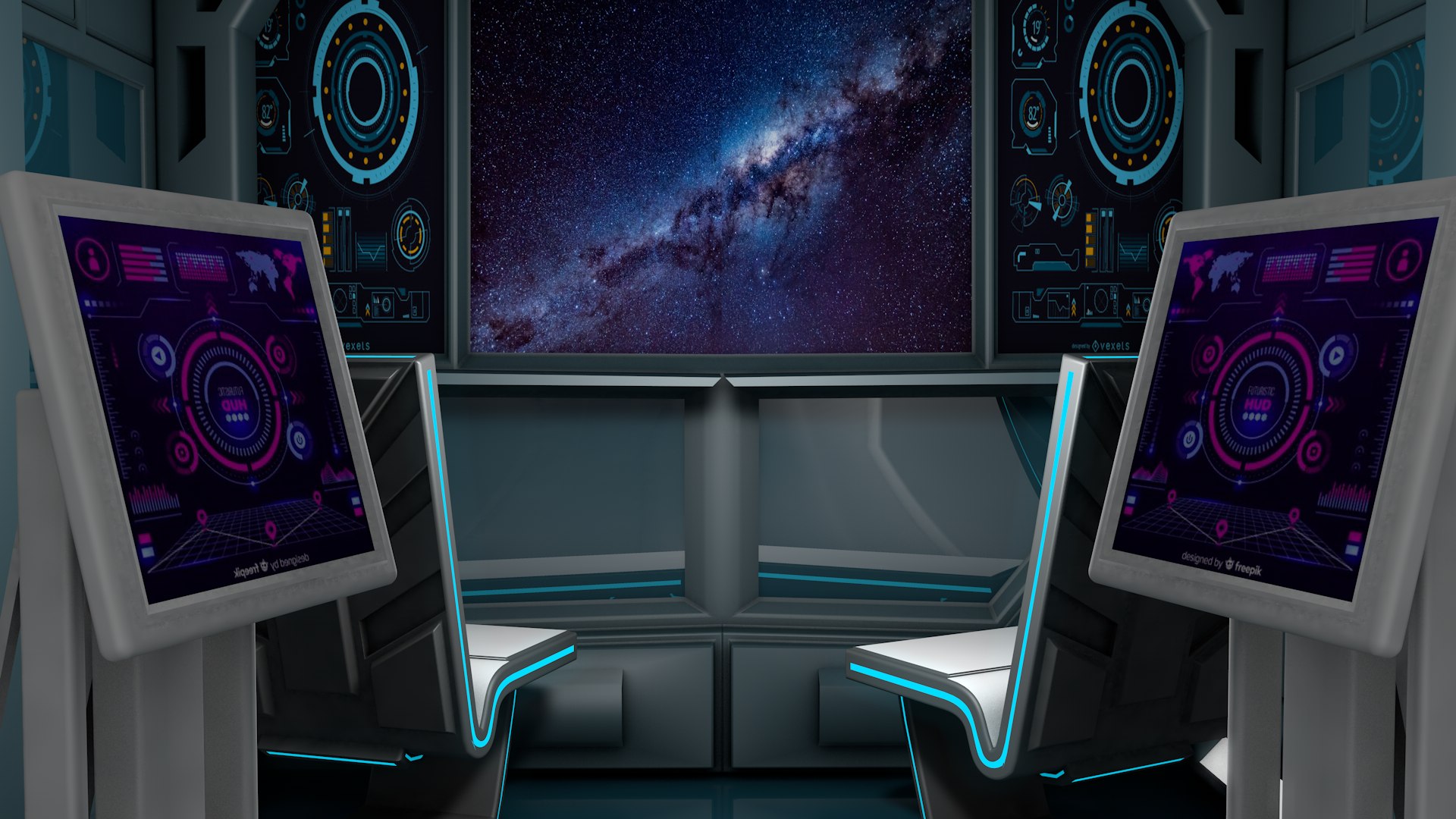3D Model Sci Fi Room - TurboSquid 1526072