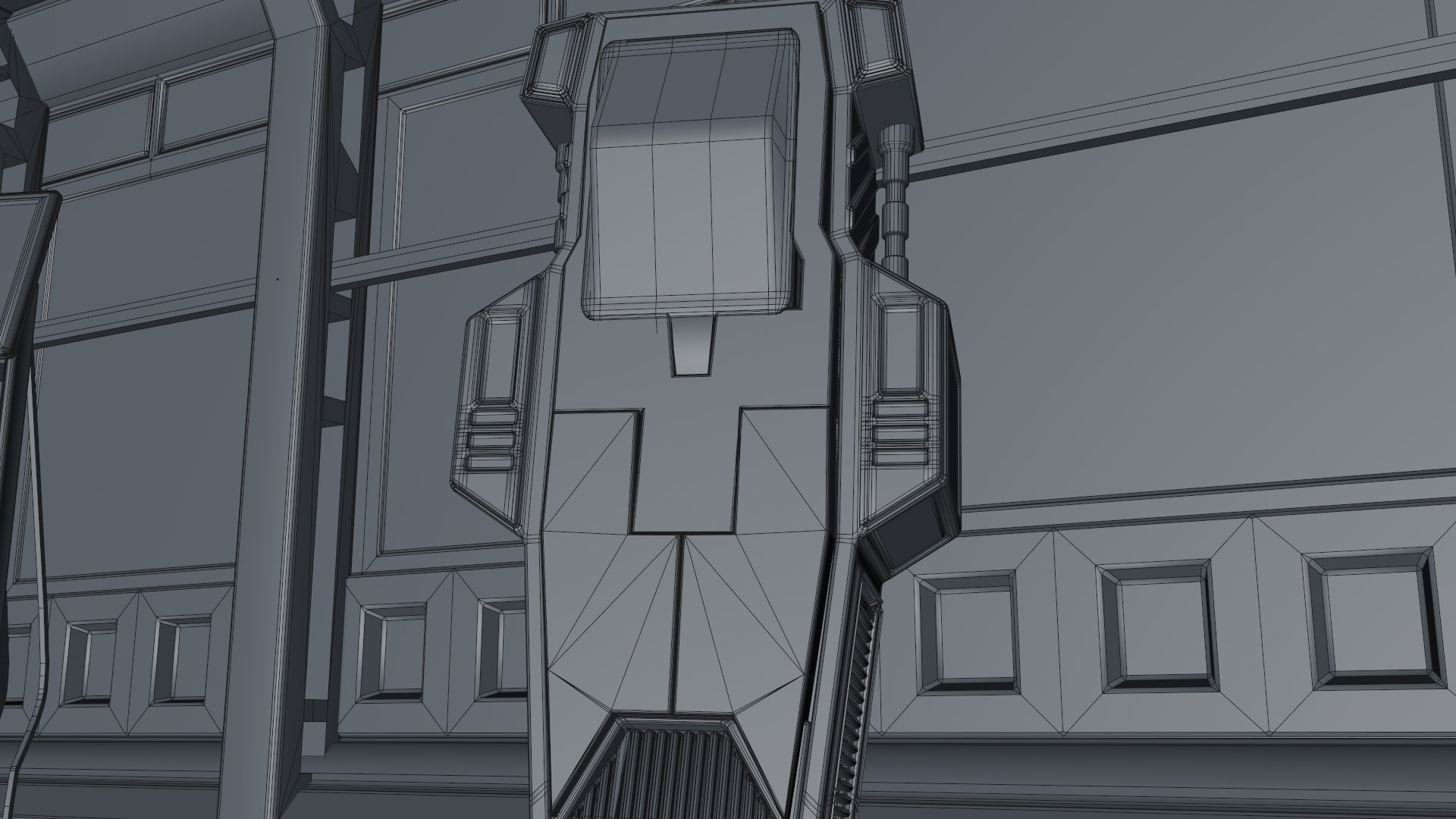 3D Model Sci Fi Room - TurboSquid 1526072