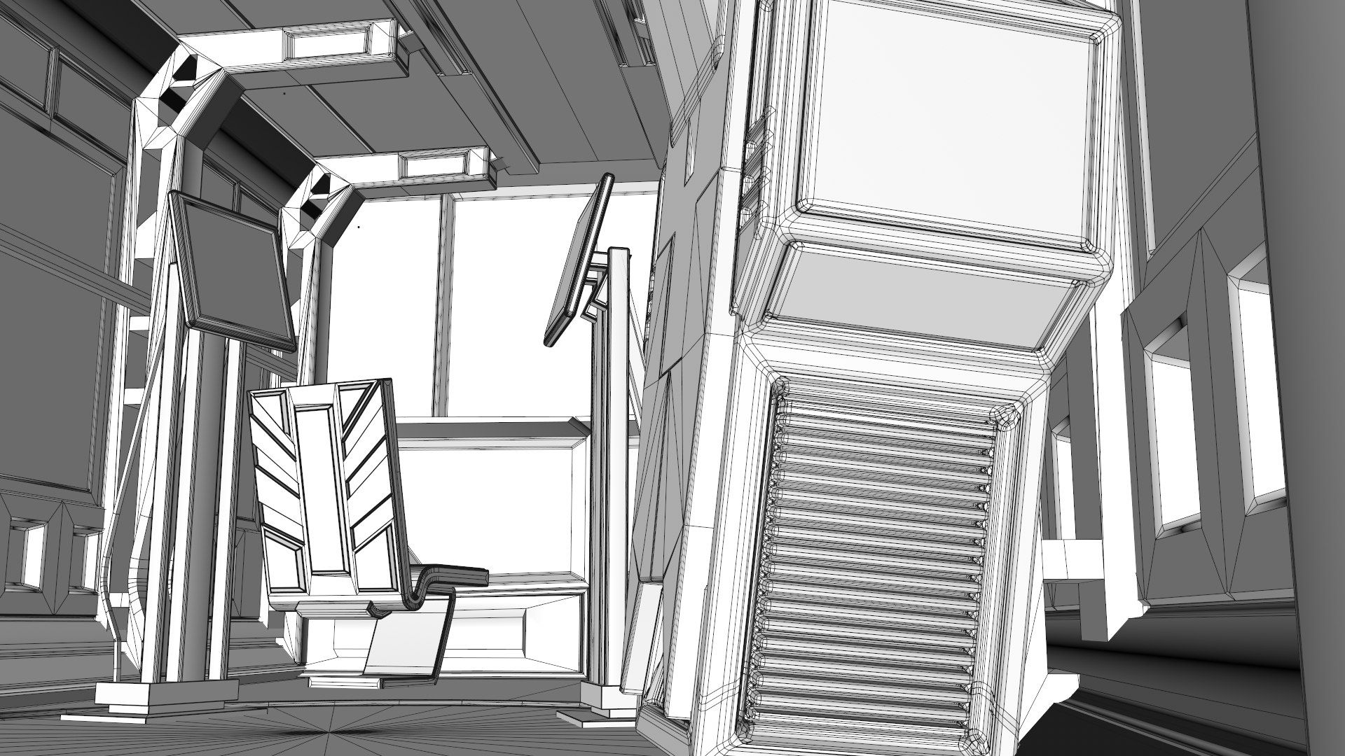 3D Model Sci Fi Room - TurboSquid 1526072