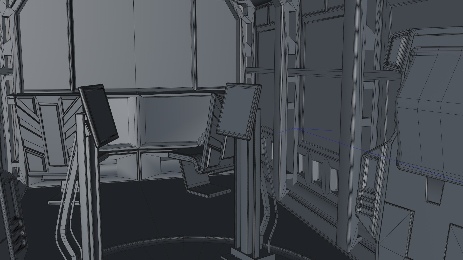 3D Model Sci Fi Room - TurboSquid 1526072