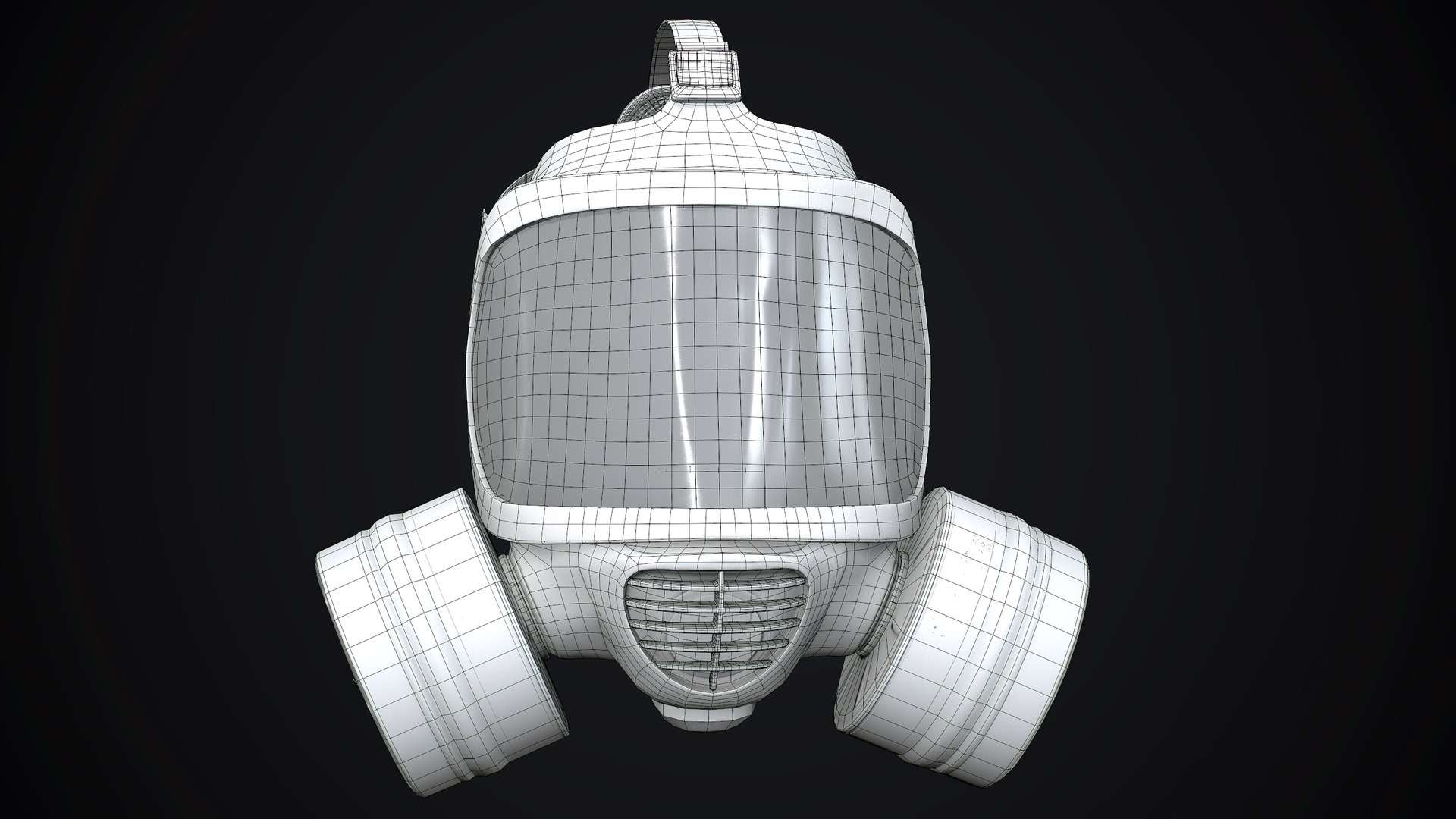 Gas Mask model - TurboSquid 1743440